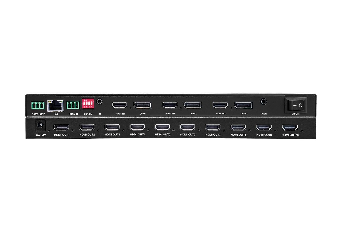 BIT-MSE-8K-310HD1.0 Video matrix 3×10 HDMI/DP with support for 6K×4K@60Hz resolution