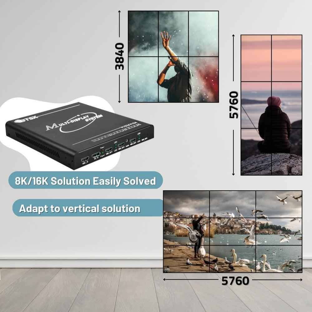 Контроллер видеостены BIT-MSE-4K60-103PRO (1 вход, 3 выхода)