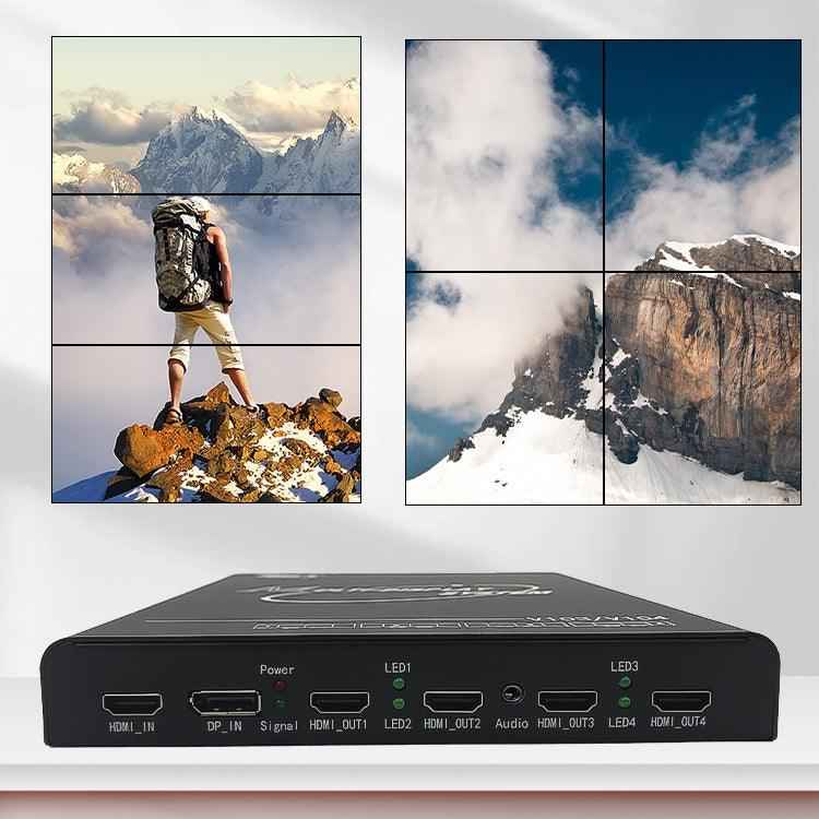 Контроллер видеостены BIT-MSE-4K60-104PRO (2 входа, 4 выхода)
