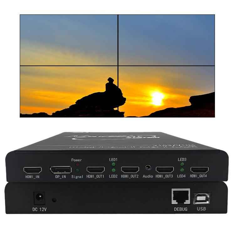 Контроллер видеостены BIT-MSE-4K60-104PRO (2 входа, 4 выхода)