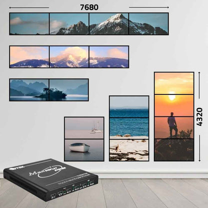Контроллер видеостены BIT-MSE-4K60-104PRO (2 входа, 4 выхода)