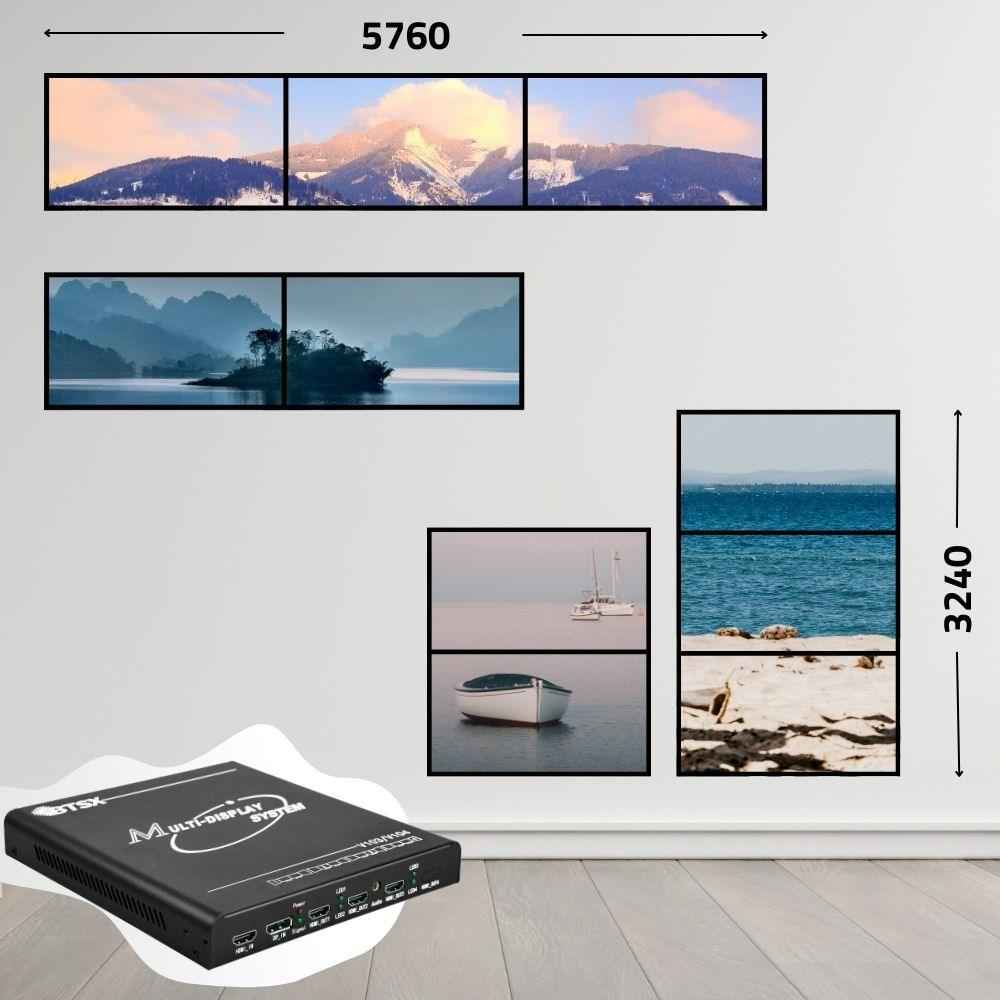 Контроллер видеостены BIT-MSE-4K60-103PRO (1 вход, 3 выхода)