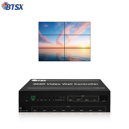 BIT-VWC-106 4K60 Video Wall Controller for Large Screens and Control Rooms 1x5/1x6