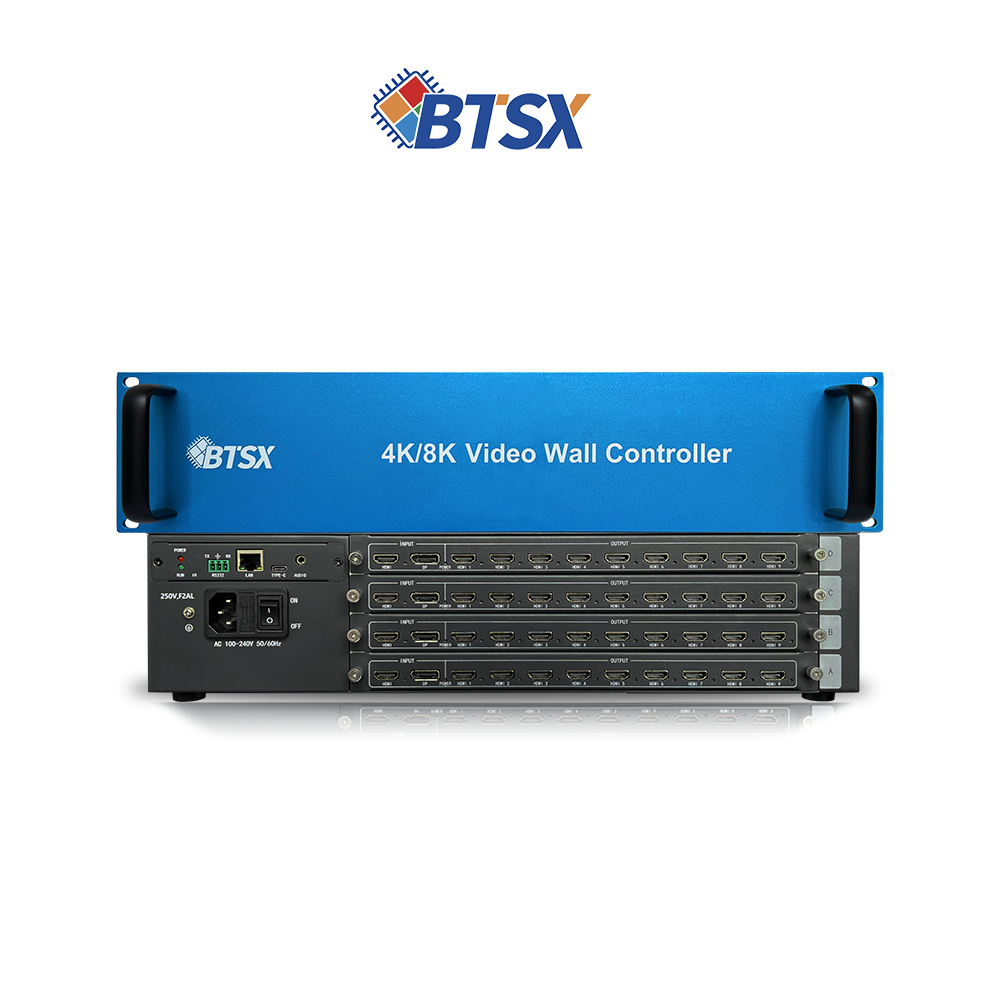BIT-VWC-U2-436 Видеопроцессор  8K60 для видеостен  4 входа 36 выходов HDMI/DP