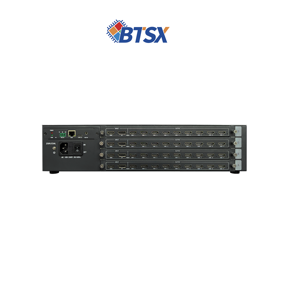 BIT-VWC-U2-436 Видеопроцессор  8K60 для видеостен  4 входа 36 выходов HDMI/DP