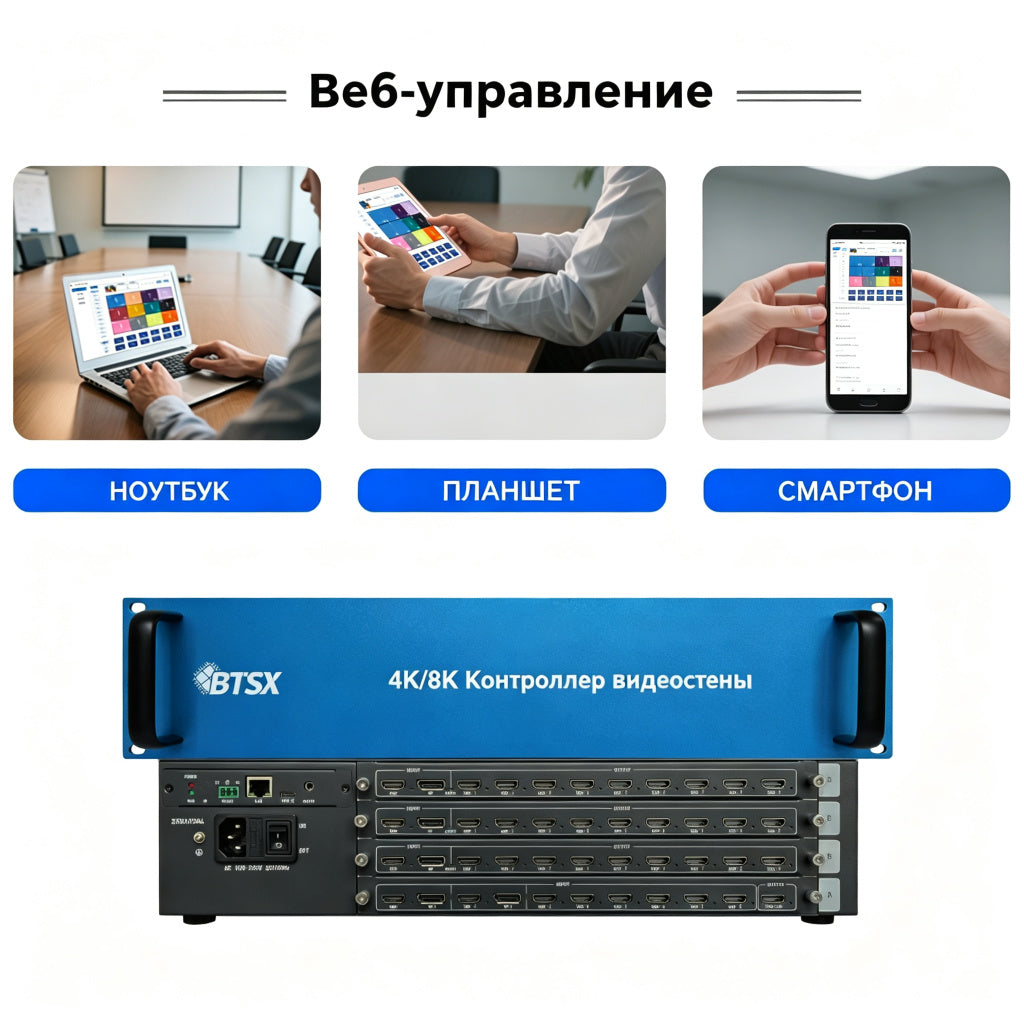 BIT-VWC-827MV Flexible signal distribution and seamless switching for professional AV systems