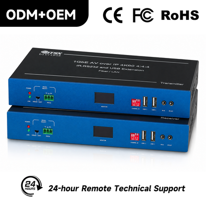 BIT-AVOP-ASP-4K60-KVM — кодер/декодер AV over IP 4K60 с KVM и USB-удлинителем