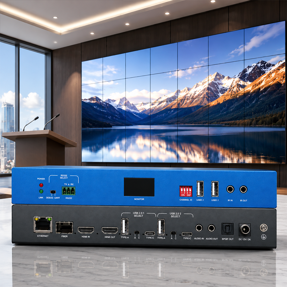 BIT-AVOP-ASP-4K60-KVM — кодер/декодер AV over IP 4K60 с KVM и USB-удлинителем