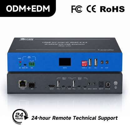 BIT-AVOP-ASP-4K60-KVM — кодер/декодер AV over IP 4K60 с KVM и USB-удлинителем