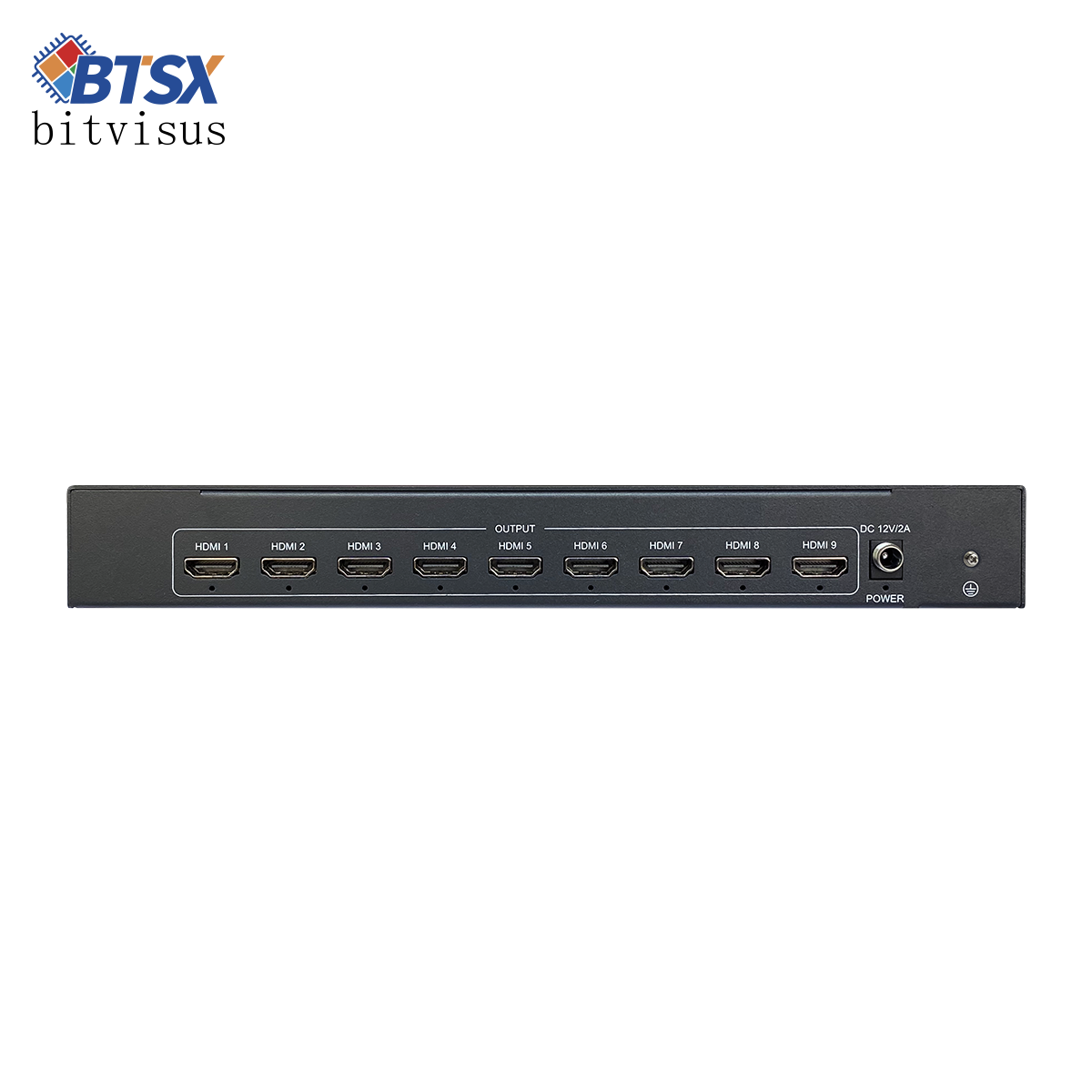 BIT-VWC-LT109 4K60 видеопроцессор для видеостены, 1 вход HDMI 4K60, 9 выходов 2K60