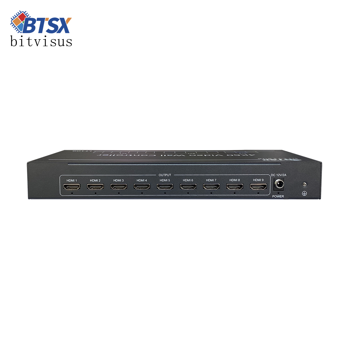 BIT-VWC-LT109 4K60 видеопроцессор для видеостены, 1 вход HDMI 4K60, 9 выходов 2K60