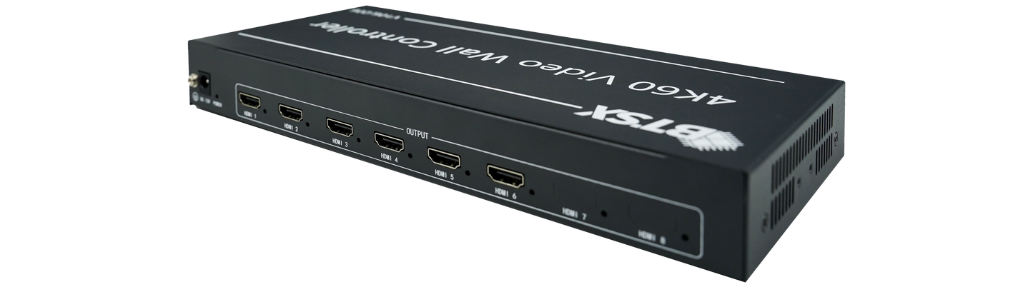 BIT-VWC-106 4K60 Video Wall Controller for Large Screens and Control Rooms 1x5/1x6