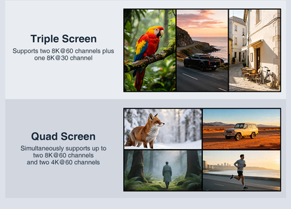 BIT-VWC-8K60-427Max Модульный процессор видеостены 8K60 — 5 входов 8K60, 27 выходов HDMI