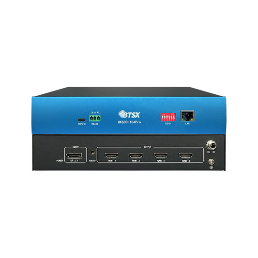 BIT-MSE-8K60D-104Pro 8K60 Video Processor Multi-screen Expander for Multi-channel Projection Blending, Supports Customization