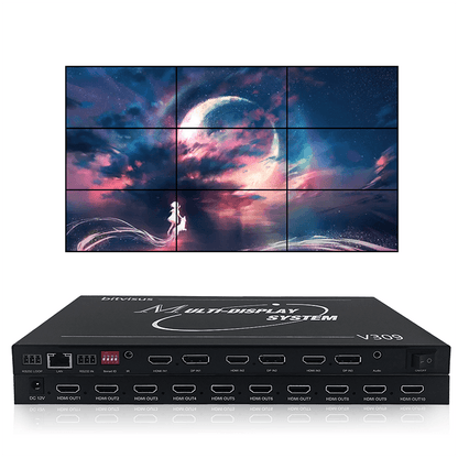 Контроллер видеостены BIT-MSE-8K-309HD (3 входа, 9 выходов)