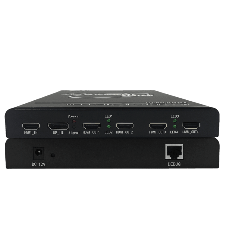 Контроллер видеостены BIT-MSE-4K60-104PRO (2 входа, 4 выхода)