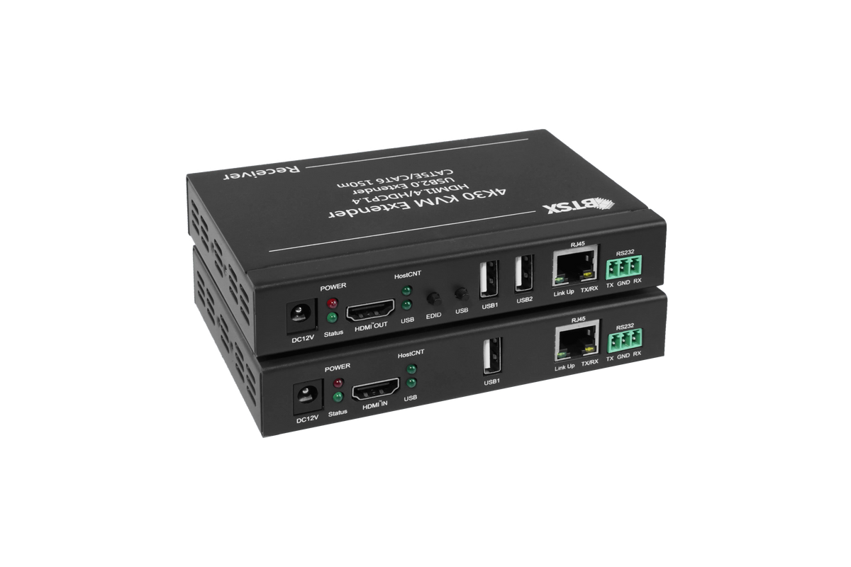 Удлинитель KVM HDMI USB BIT-Ex-IP-4K-KVM