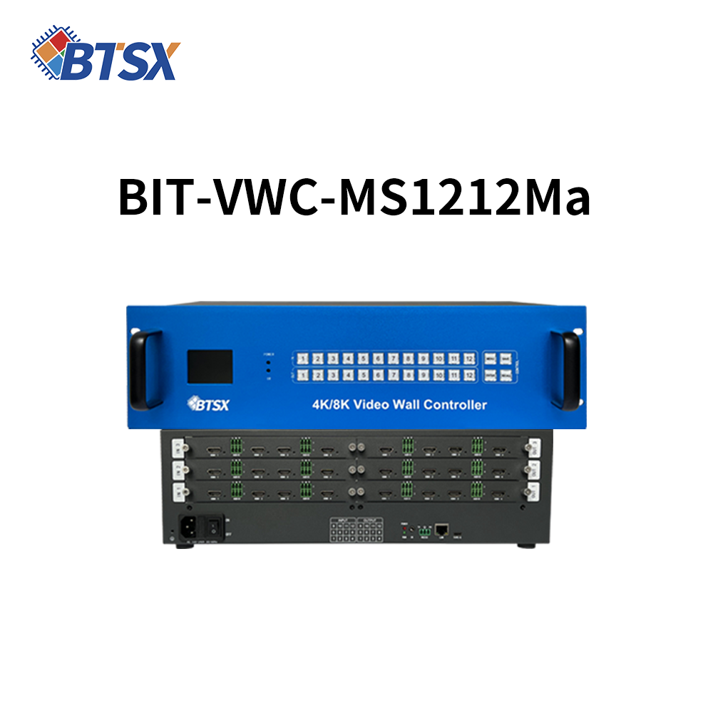 Модульный матричный процессор видеостены BIT-VWC-MS1212Ma 4K60 (12 входов, 12 выходов)