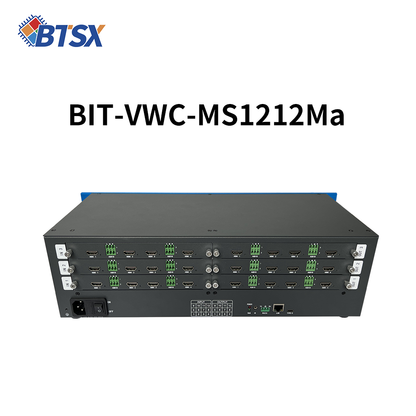 Модульный матричный процессор видеостены BIT-VWC-MS1212Ma 4K60 (12 входов, 12 выходов)