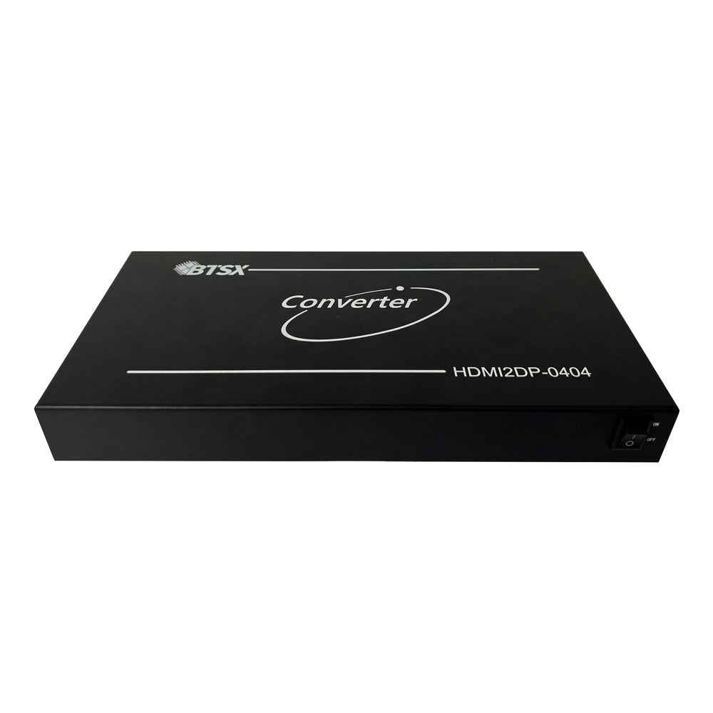 Customizable 4K60 HDMI extractor to DP converter with 4 outputs for projection blending BIT-Co-HDMI2DP-0404