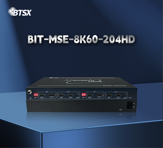 BIT-MSE-8K60-204HD 8K60 видеопроцессор для видеостены с поддержкой HDMI и DP для разрешения 8K