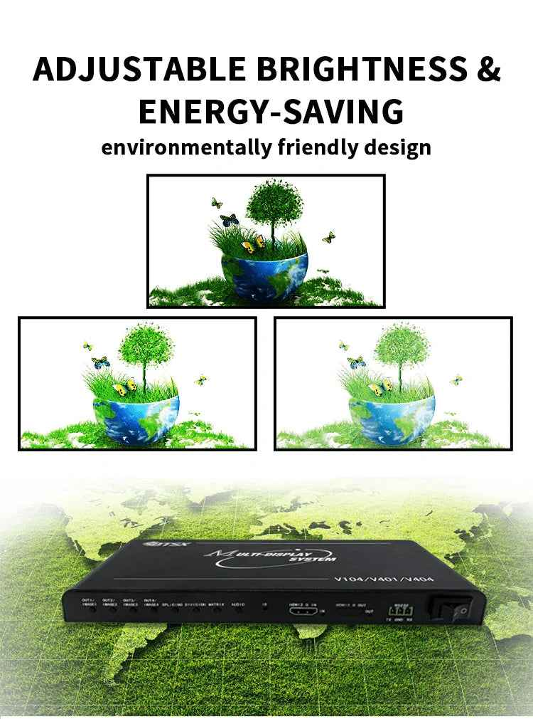 Контроллер видеостены BIT-VWC-4K60-104 (1 вход, 4 выхода)